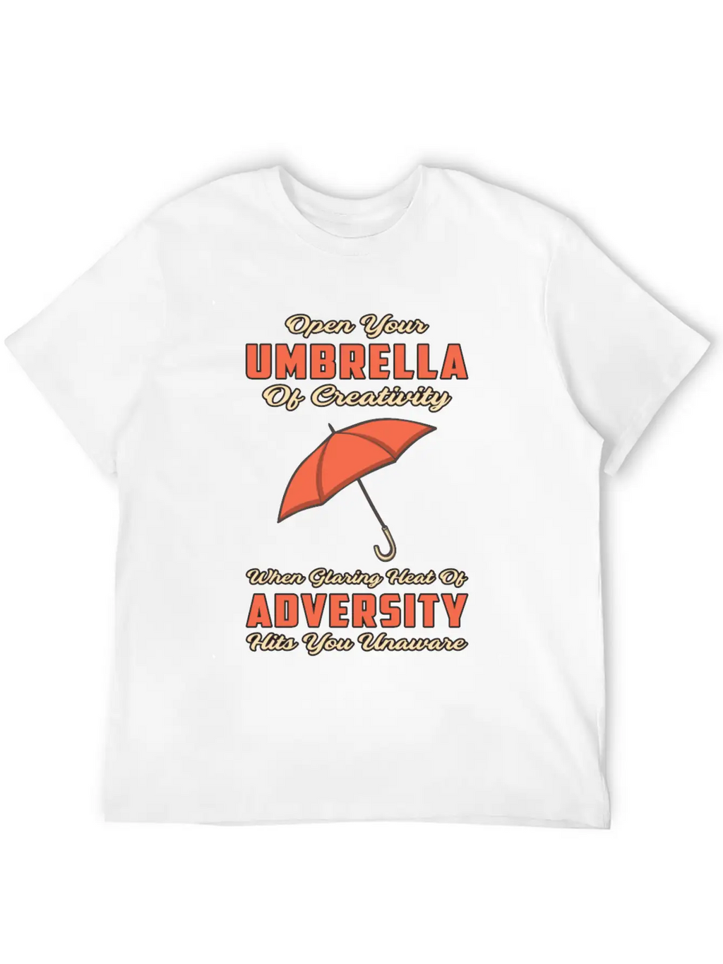 Umbrella Cloud Rain Weather Raindrop Rainy Gift Breathable Soft Cotton T-Shirt – Timeless Casual Look