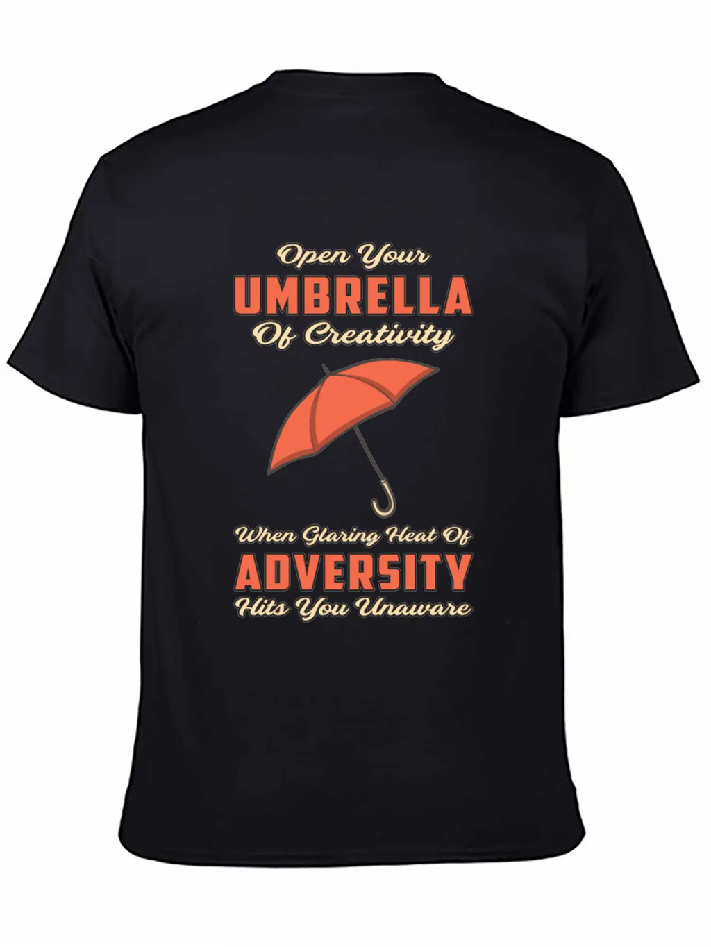 Umbrella Cloud Rain Weather Raindrop Rainy Gift Breathable Soft Cotton T-Shirt – Timeless Casual Look