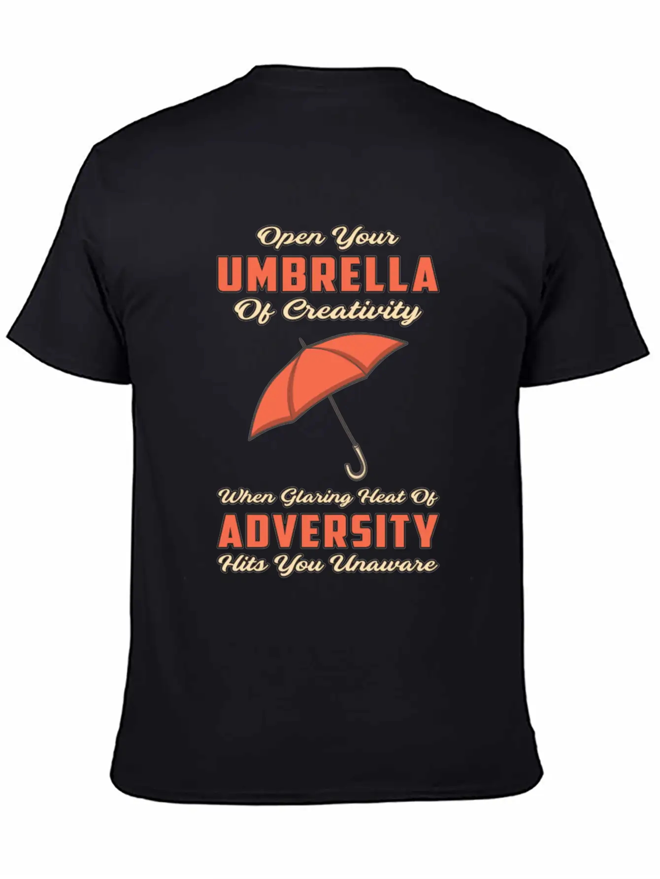 Umbrella Cloud Rain Weather Raindrop Rainy Gift Breathable Soft Cotton T-Shirt – Timeless Casual Look