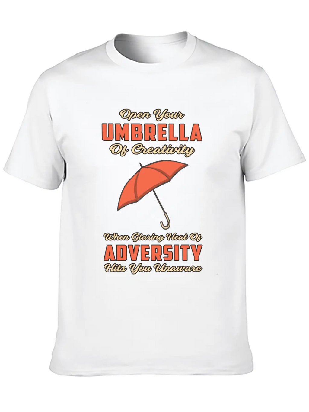 Umbrella Cloud Rain Weather Raindrop Rainy Gift Breathable Soft Cotton T-Shirt – Timeless Casual Look