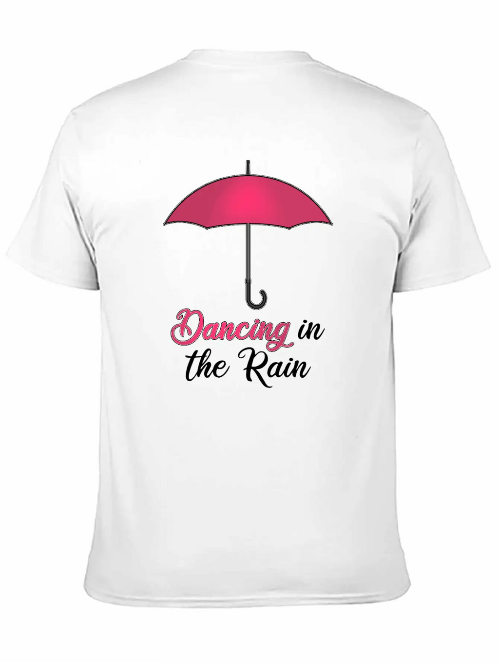 UMBRELLA DANCING IN THE RAIN Timeless Short Sleeve Tee – Comfy And Minimalist Design
