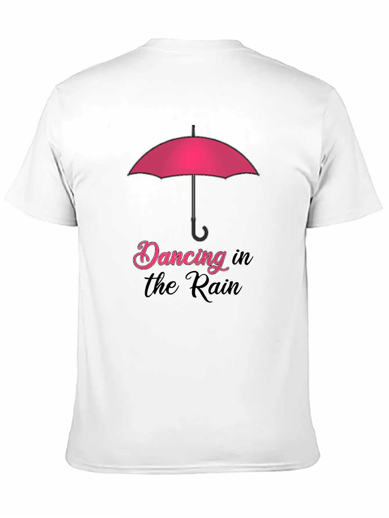 UMBRELLA DANCING IN THE RAIN Timeless Short Sleeve Tee – Comfy And Minimalist Design