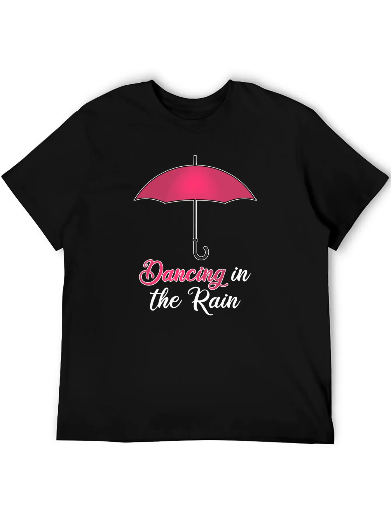 UMBRELLA DANCING IN THE RAIN Timeless Short Sleeve Tee – Comfy And Minimalist Design