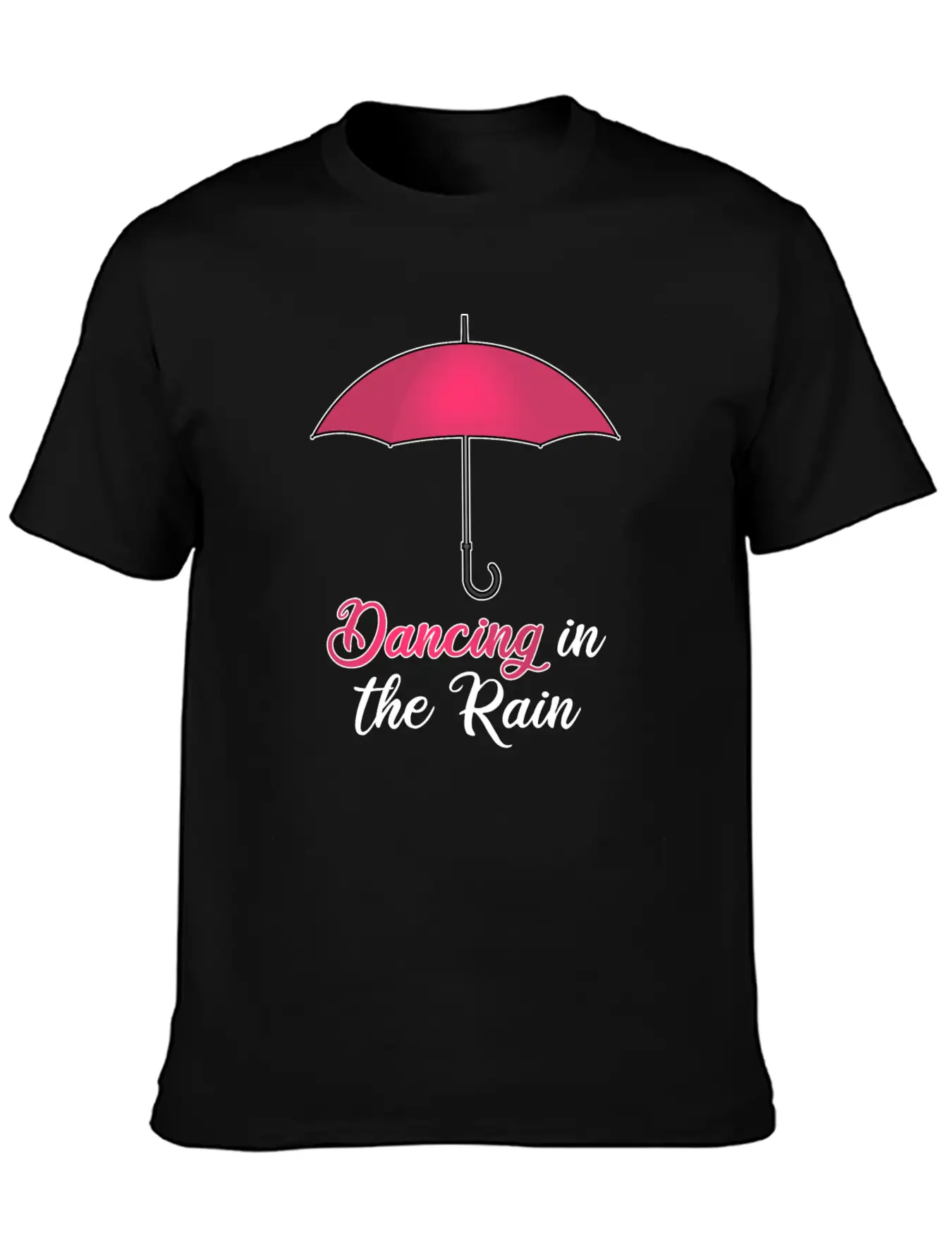 UMBRELLA DANCING IN THE RAIN Timeless Short Sleeve Tee – Comfy And Minimalist Design