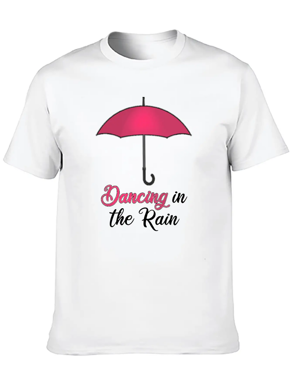 UMBRELLA DANCING IN THE RAIN Timeless Short Sleeve Tee – Comfy And Minimalist Design