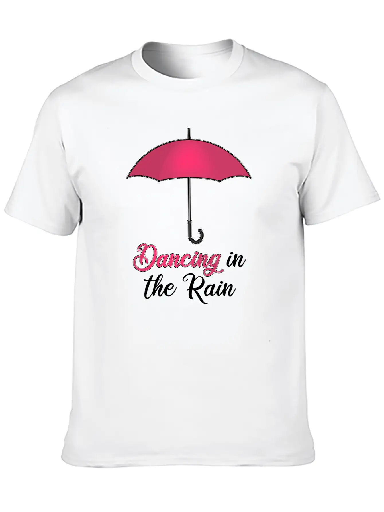 UMBRELLA DANCING IN THE RAIN Timeless Short Sleeve Tee – Comfy And Minimalist Design