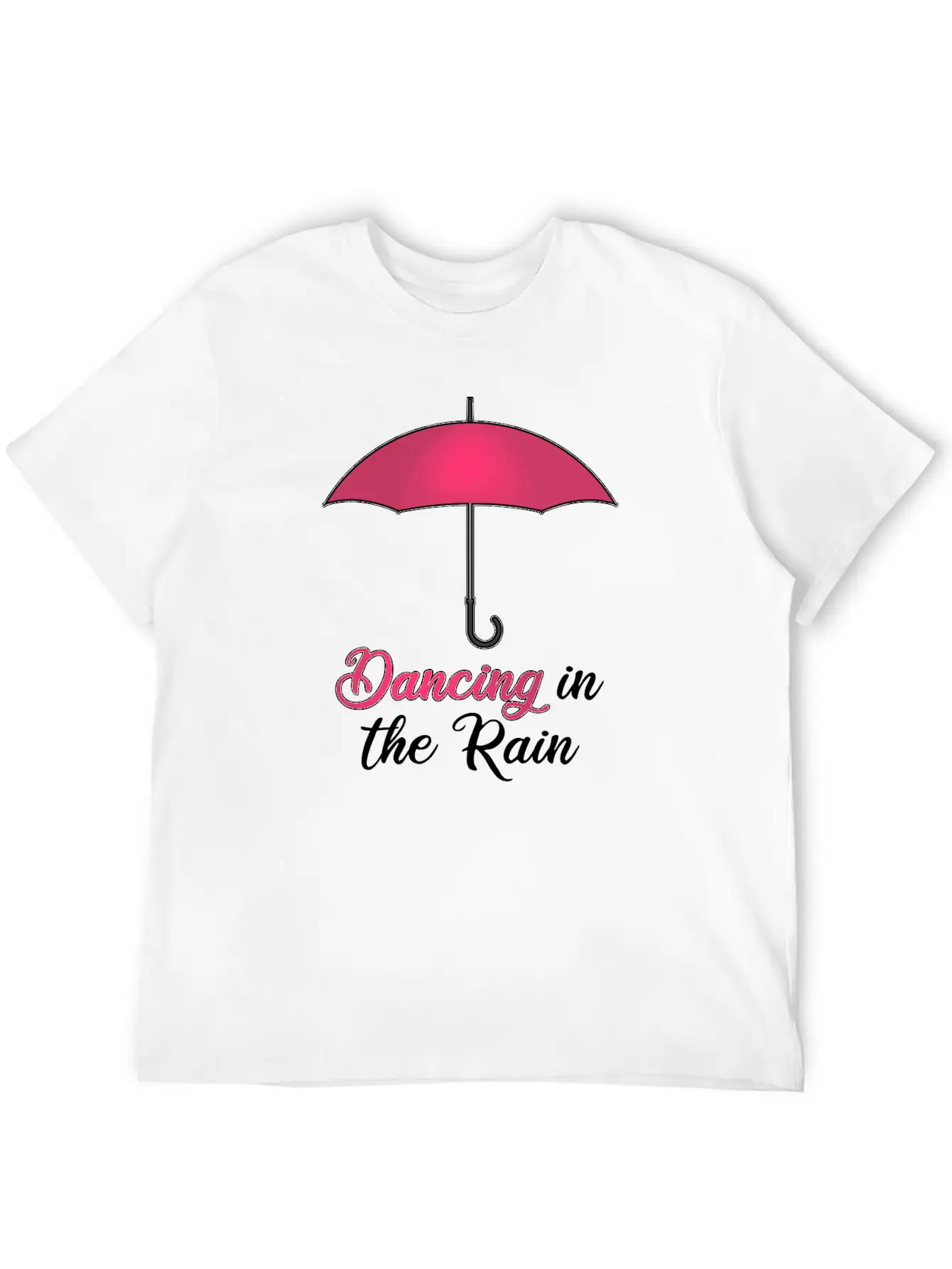 UMBRELLA DANCING IN THE RAIN Timeless Short Sleeve Tee – Comfy And Minimalist Design