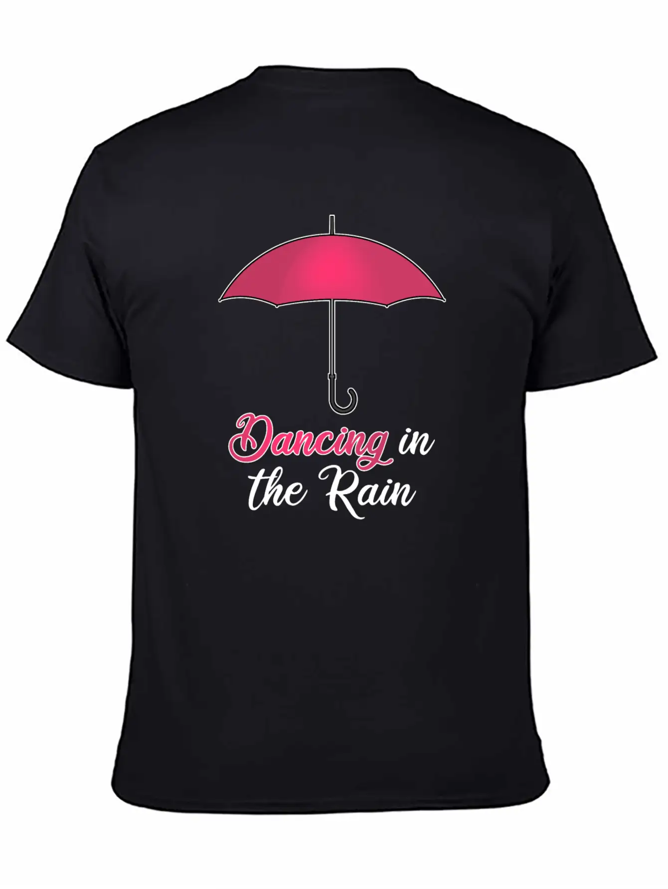 UMBRELLA DANCING IN THE RAIN Timeless Short Sleeve Tee – Comfy And Minimalist Design