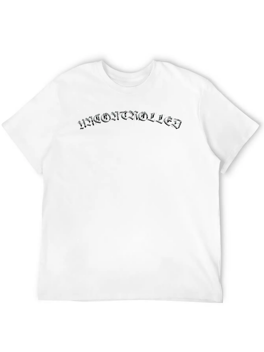 Uncontrolled Gymwear Relaxed Everyday Tee – Lightweight And Durable Cotton