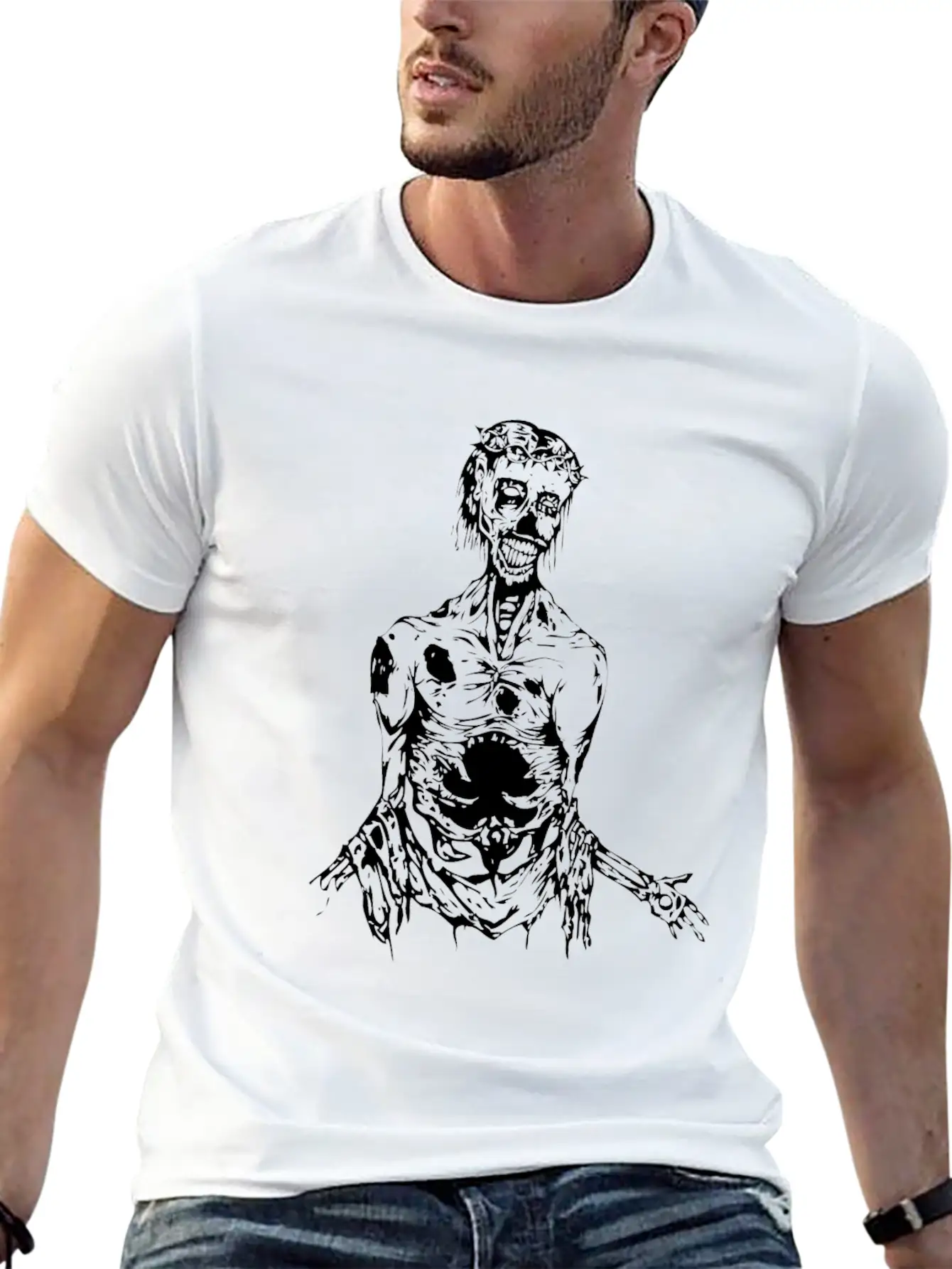 Undead Essential Cotton Tee For Daily Outfits – Unisex Style
