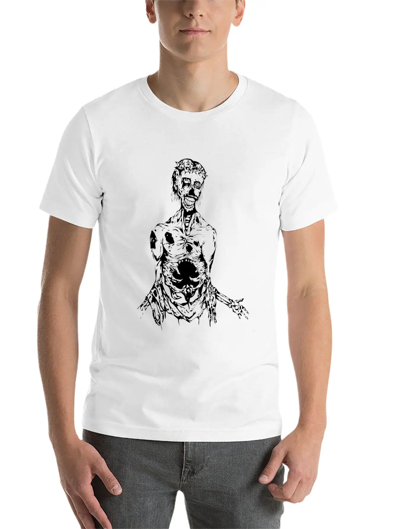 Undead Essential Cotton Tee For Daily Outfits – Unisex Style