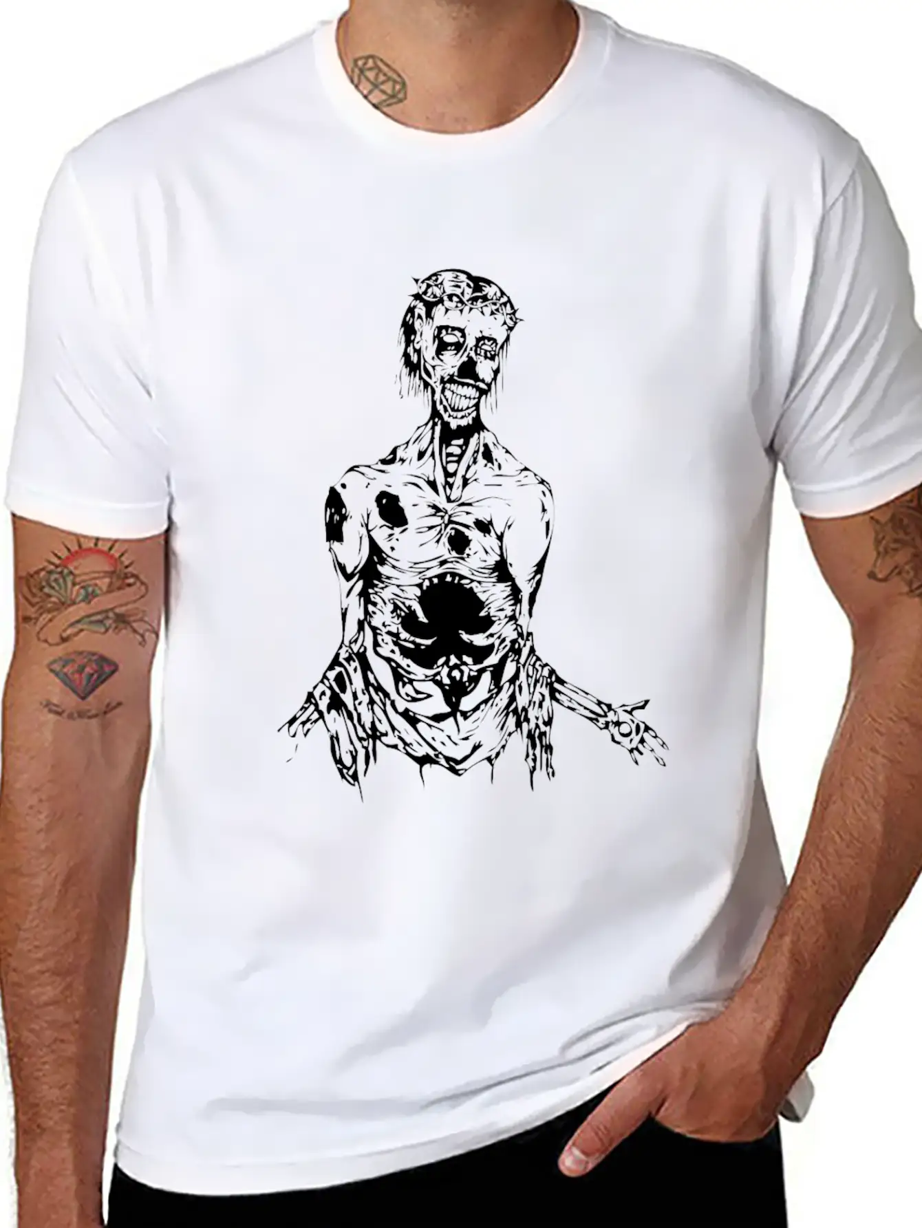 Undead Essential Cotton Tee For Daily Outfits – Unisex Style