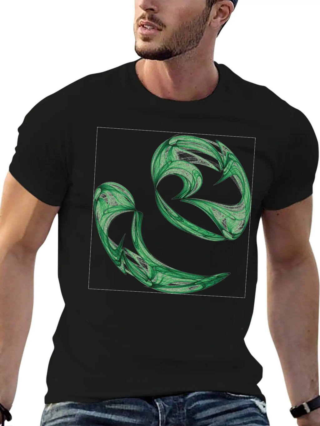 Unequal Pair Of Green Twins In The Wind 7761alg_P Classic Cotton Tee – Unisex Comfort For Any Season