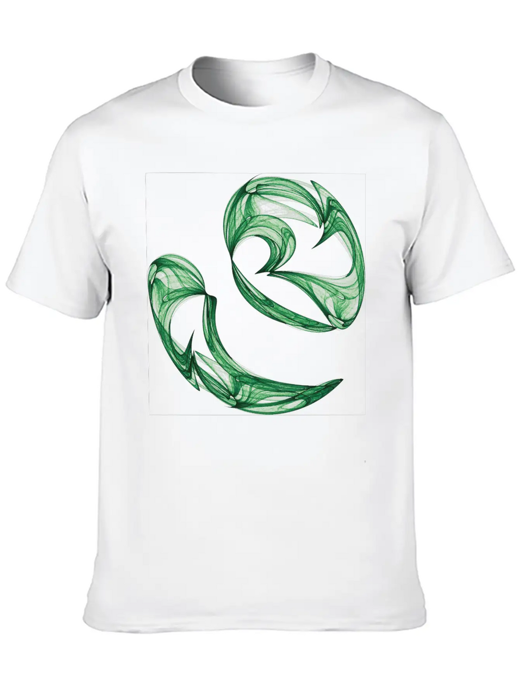 Unequal Pair Of Green Twins In The Wind 7761alg_P Classic Cotton Tee – Unisex Comfort For Any Season