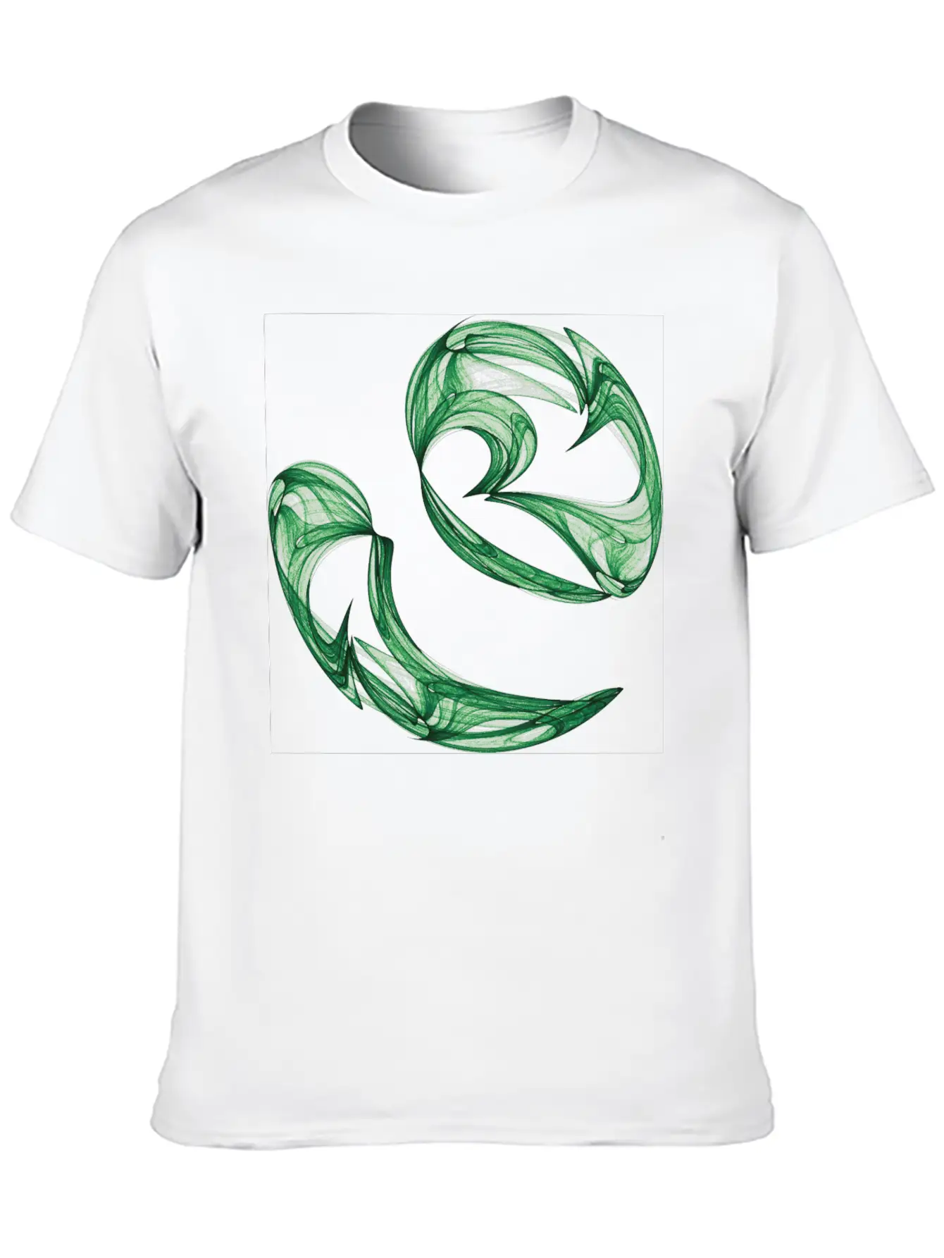 Unequal Pair Of Green Twins In The Wind 7761alg_P Classic Cotton Tee – Unisex Comfort For Any Season