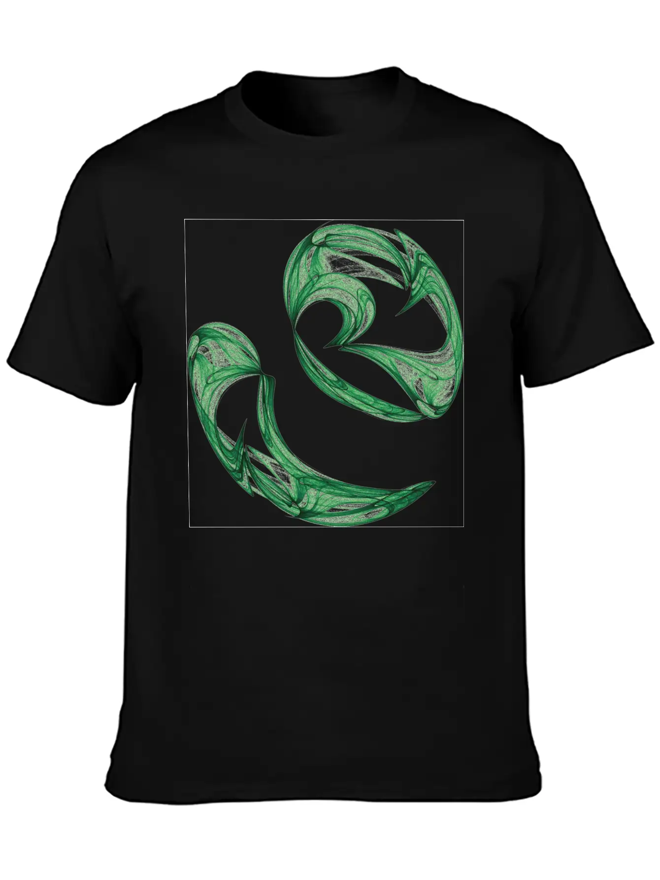 Unequal Pair Of Green Twins In The Wind 7761alg_P Classic Cotton Tee – Unisex Comfort For Any Season