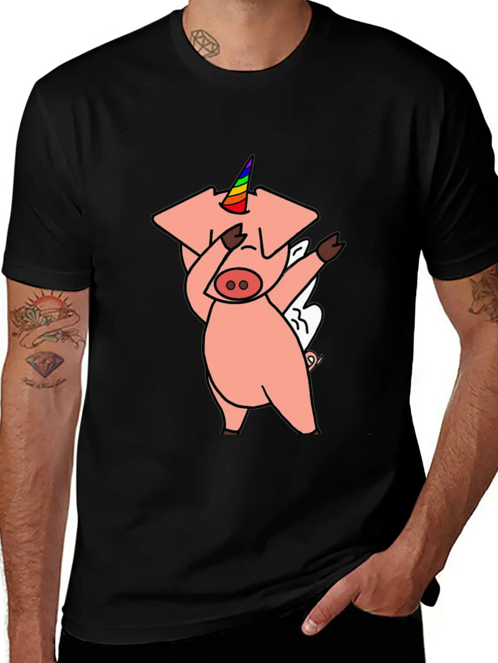 Unicorn Basic Graphic T-Shirt – Daily Comfort In Soft Cotton