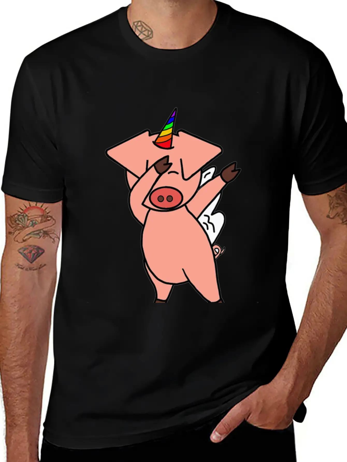 Unicorn Basic Graphic T-Shirt – Daily Comfort In Soft Cotton
