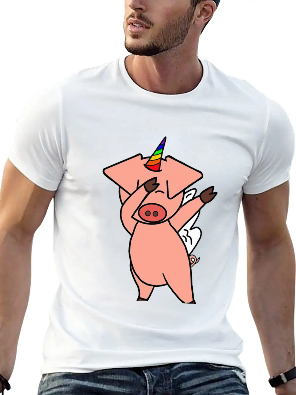 Unicorn Basic Graphic T-Shirt – Daily Comfort In Soft Cotton