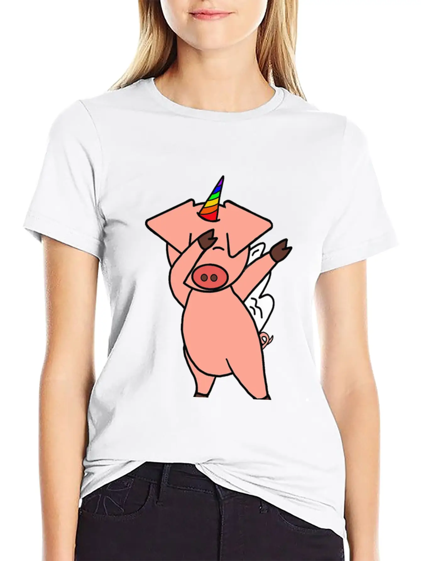 Unicorn Basic Graphic T-Shirt – Daily Comfort In Soft Cotton