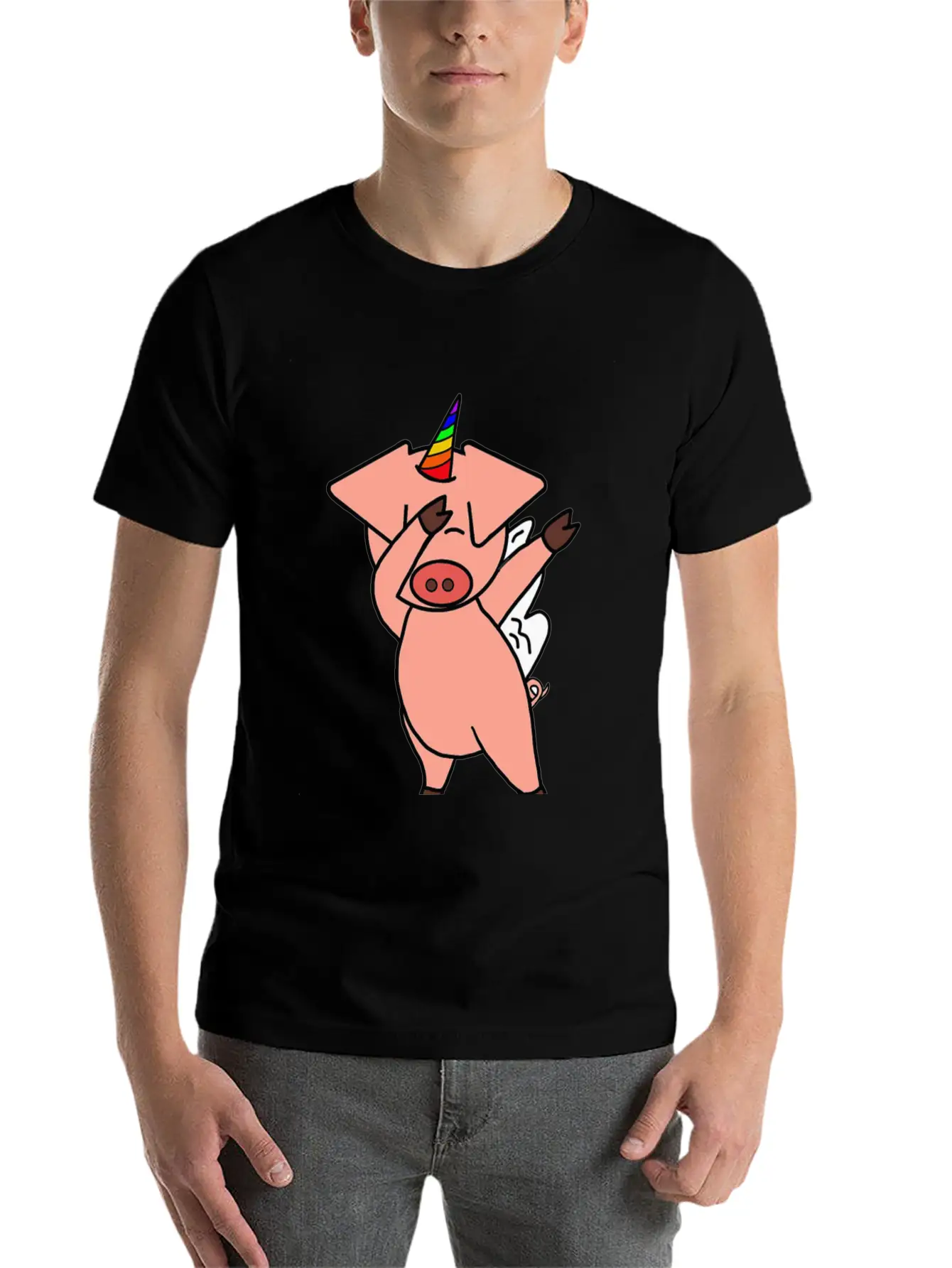 Unicorn Basic Graphic T-Shirt – Daily Comfort In Soft Cotton
