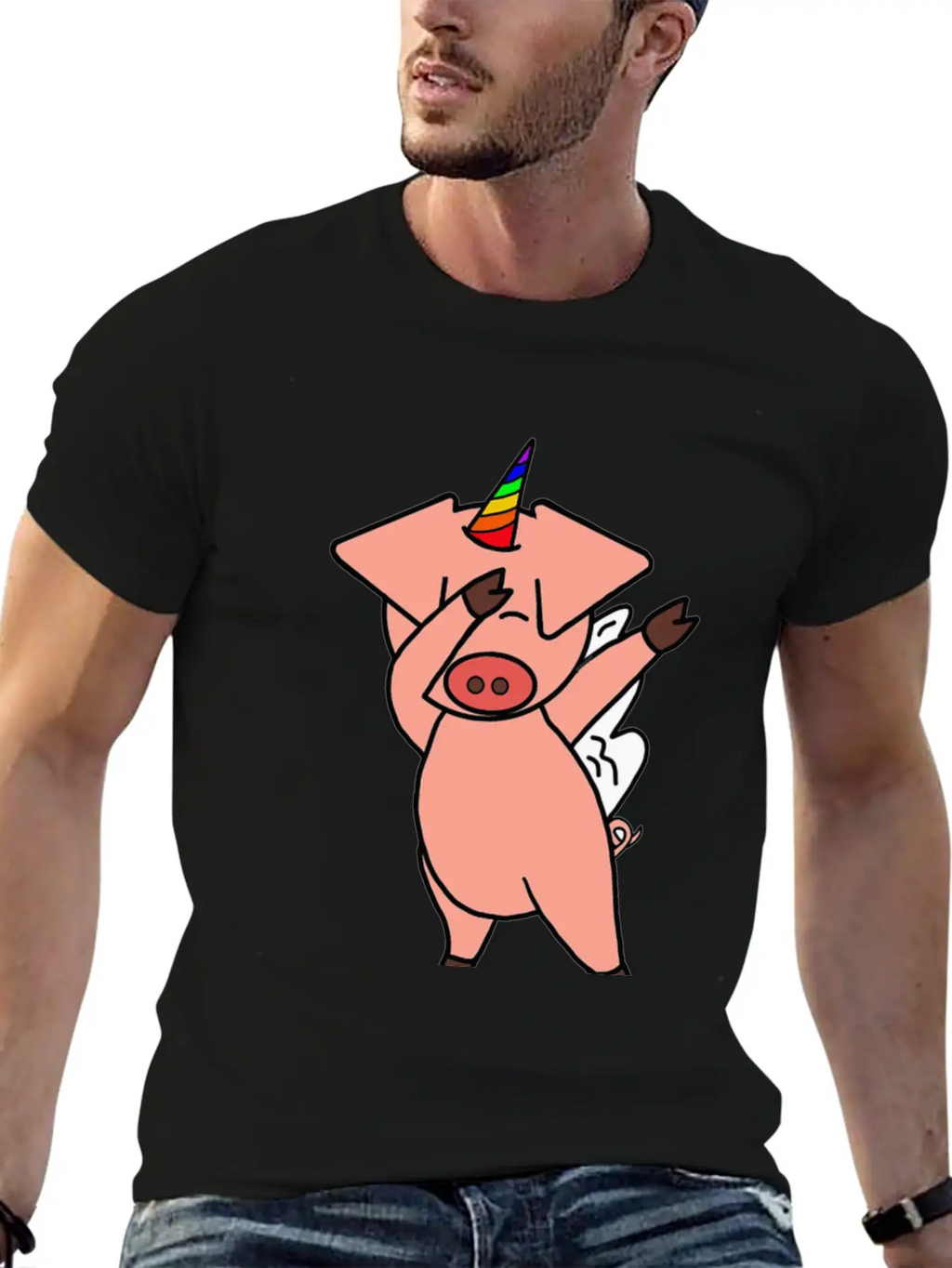 Unicorn Basic Graphic T-Shirt – Daily Comfort In Soft Cotton