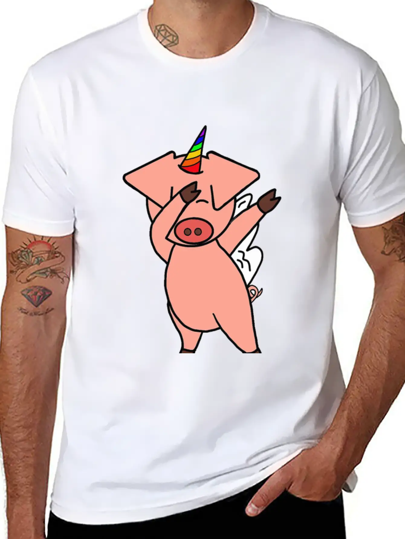 Unicorn Basic Graphic T-Shirt – Daily Comfort In Soft Cotton