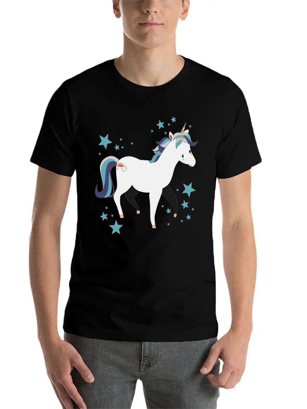 Unicorn Breathable Graphic T-Shirt – Perfect For Casual Days