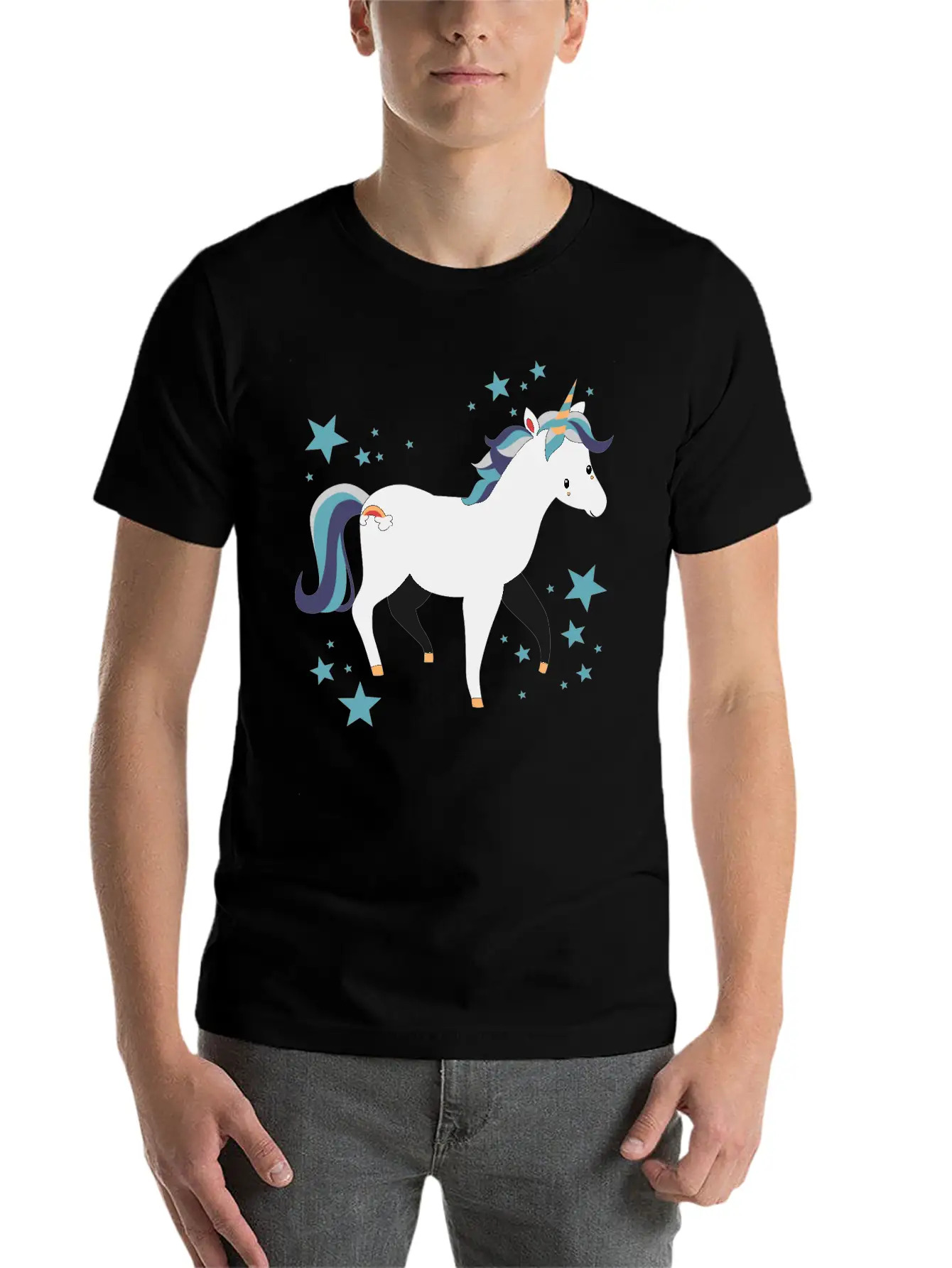 Unicorn Breathable Graphic T-Shirt – Perfect For Casual Days