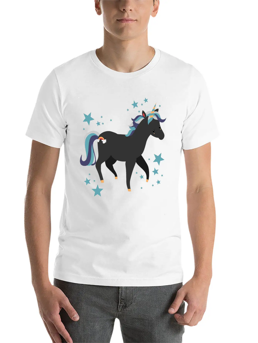 Unicorn Breathable Graphic T-Shirt – Perfect For Casual Days