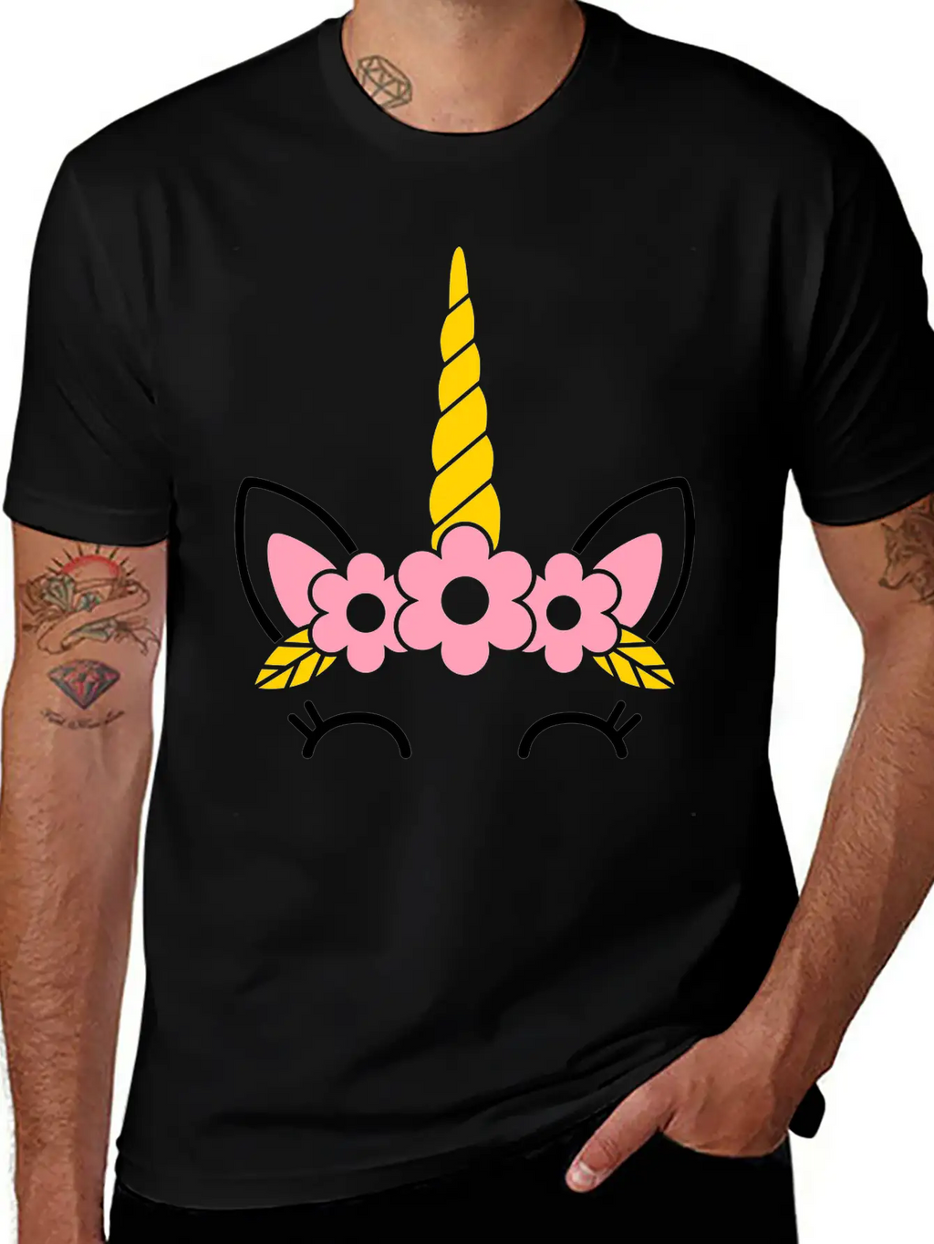 Unicorn Breathable Soft Cotton T-Shirt – Timeless Casual Look