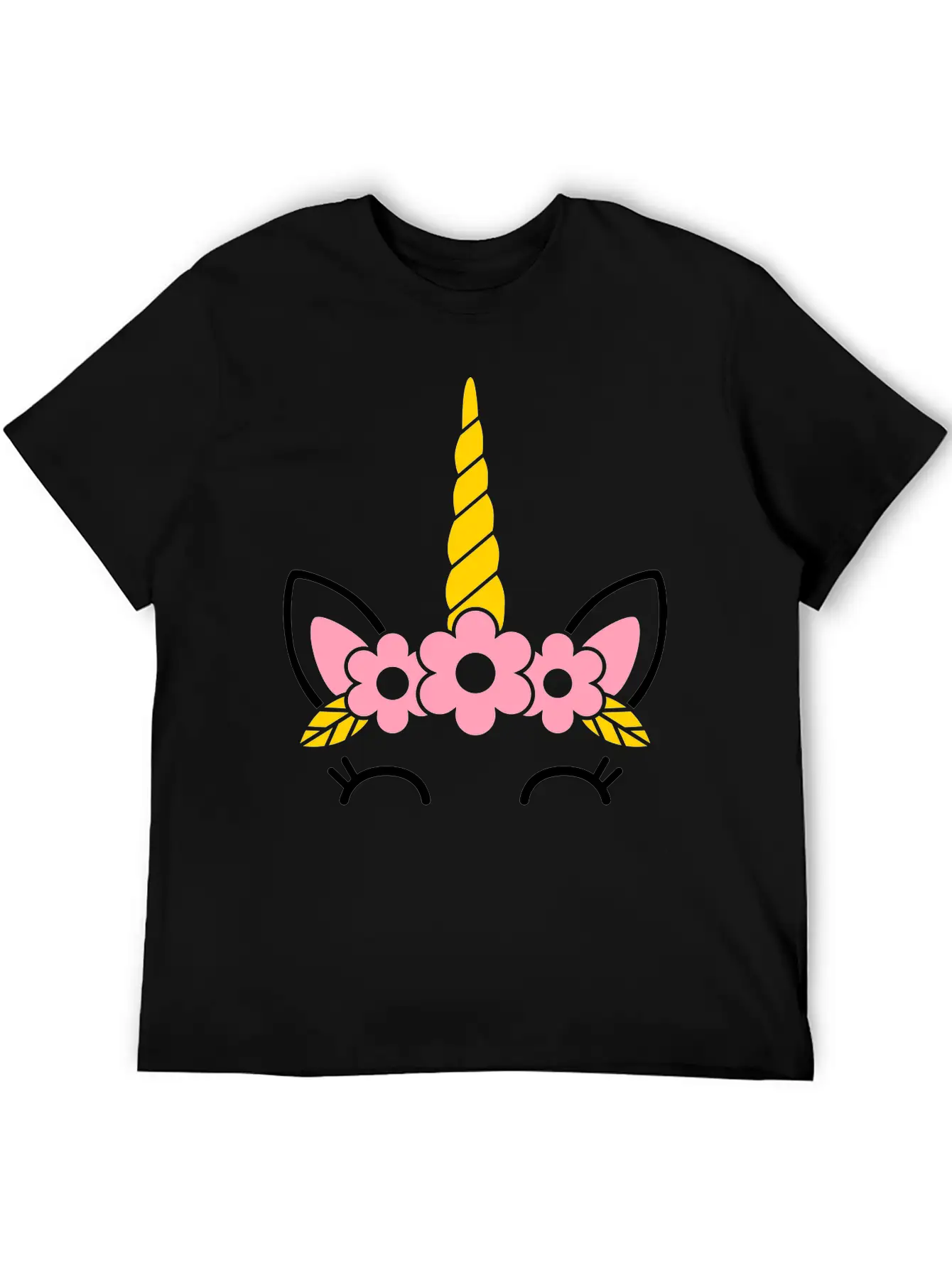 Unicorn Breathable Soft Cotton T-Shirt – Timeless Casual Look