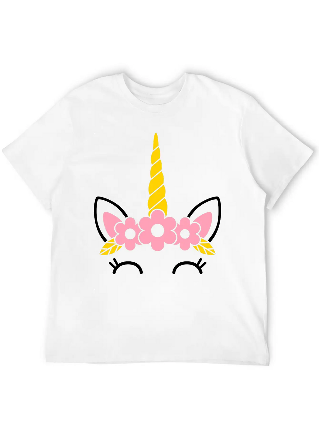Unicorn Breathable Soft Cotton T-Shirt – Timeless Casual Look