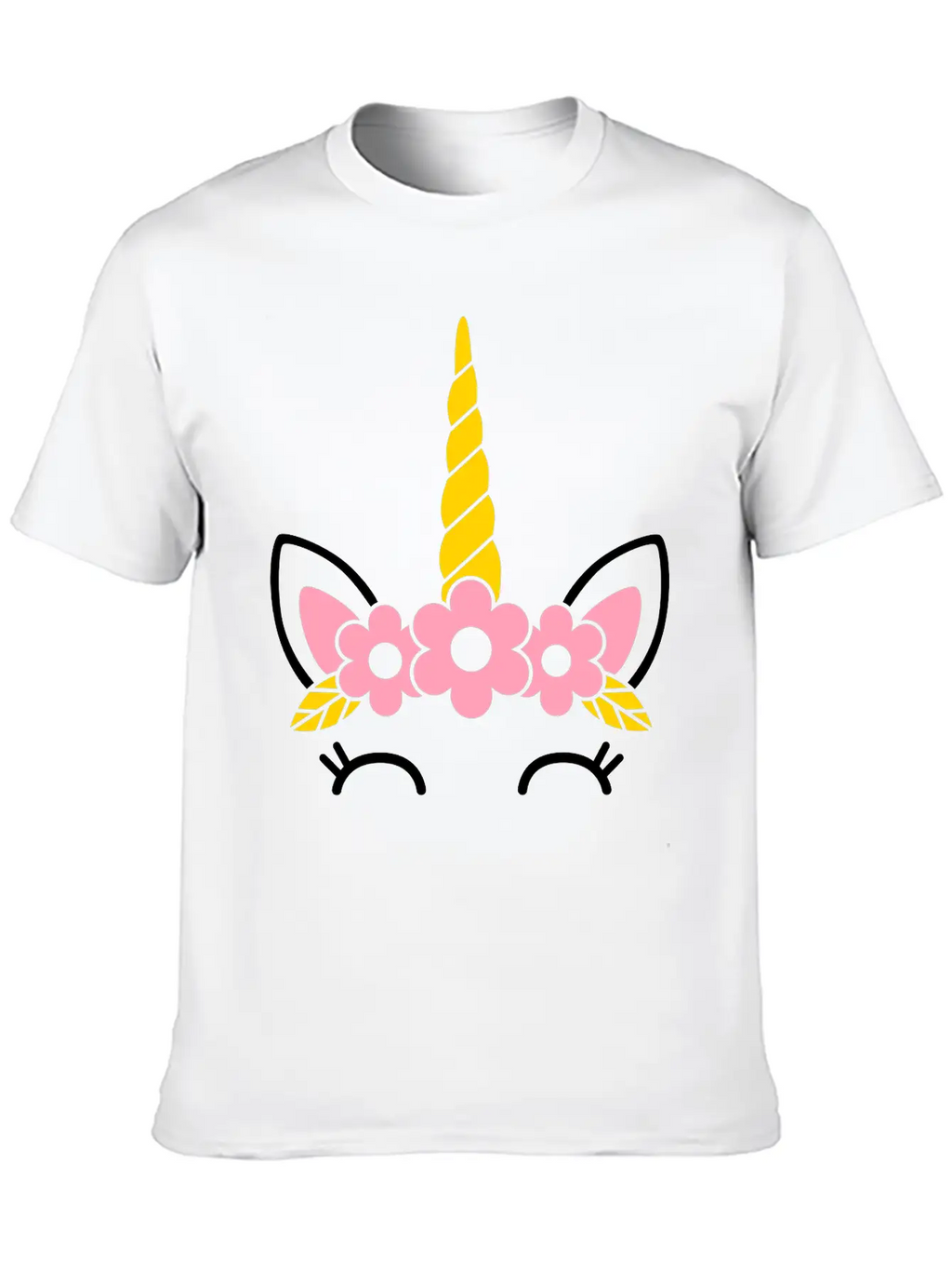 Unicorn Breathable Soft Cotton T-Shirt – Timeless Casual Look
