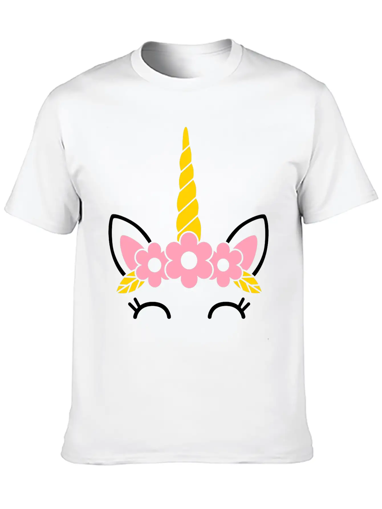 Unicorn Breathable Soft Cotton T-Shirt – Timeless Casual Look