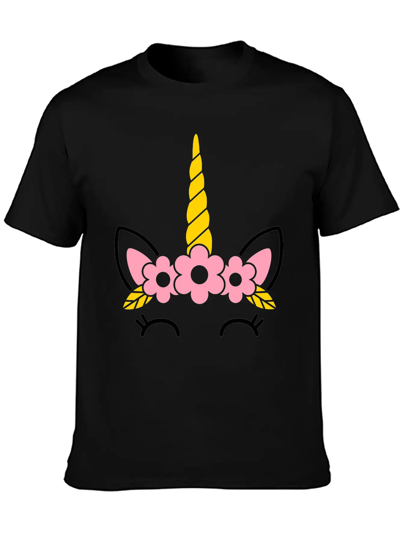 Unicorn Breathable Soft Cotton T-Shirt – Timeless Casual Look