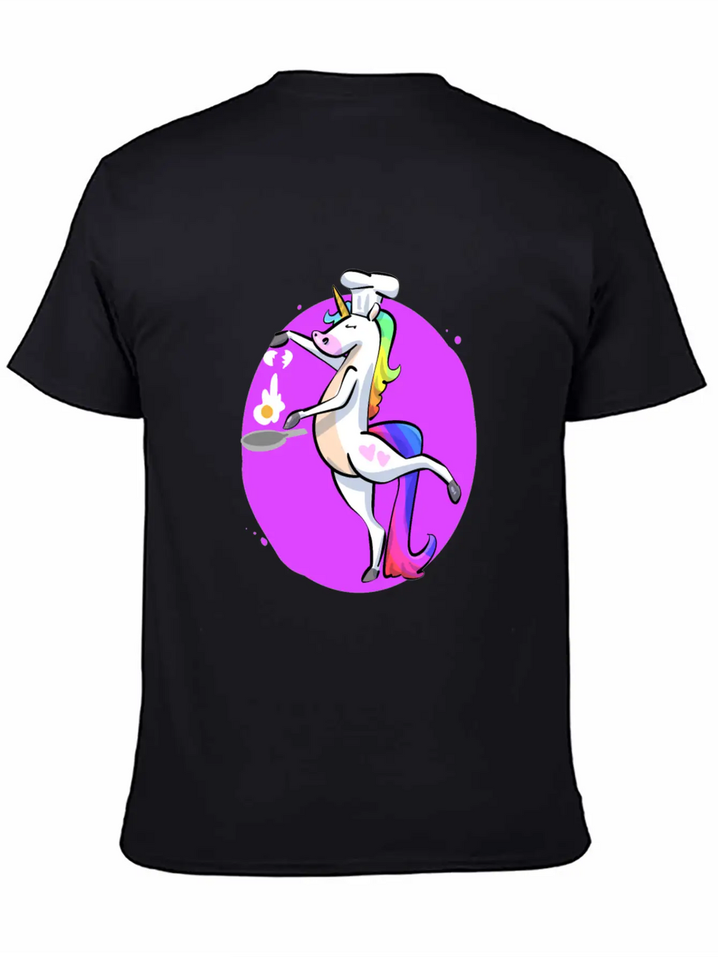 Unicorn Cooking Essential Cotton Tee For Daily Outfits – Unisex Style
