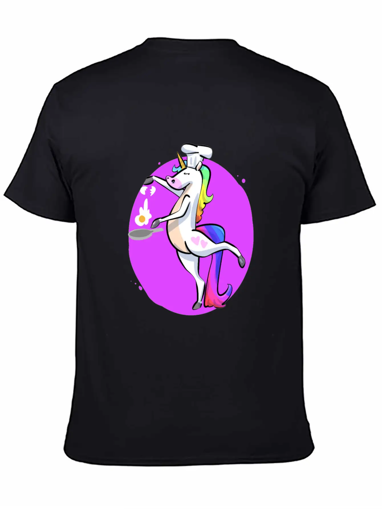 Unicorn Cooking Essential Cotton Tee For Daily Outfits – Unisex Style