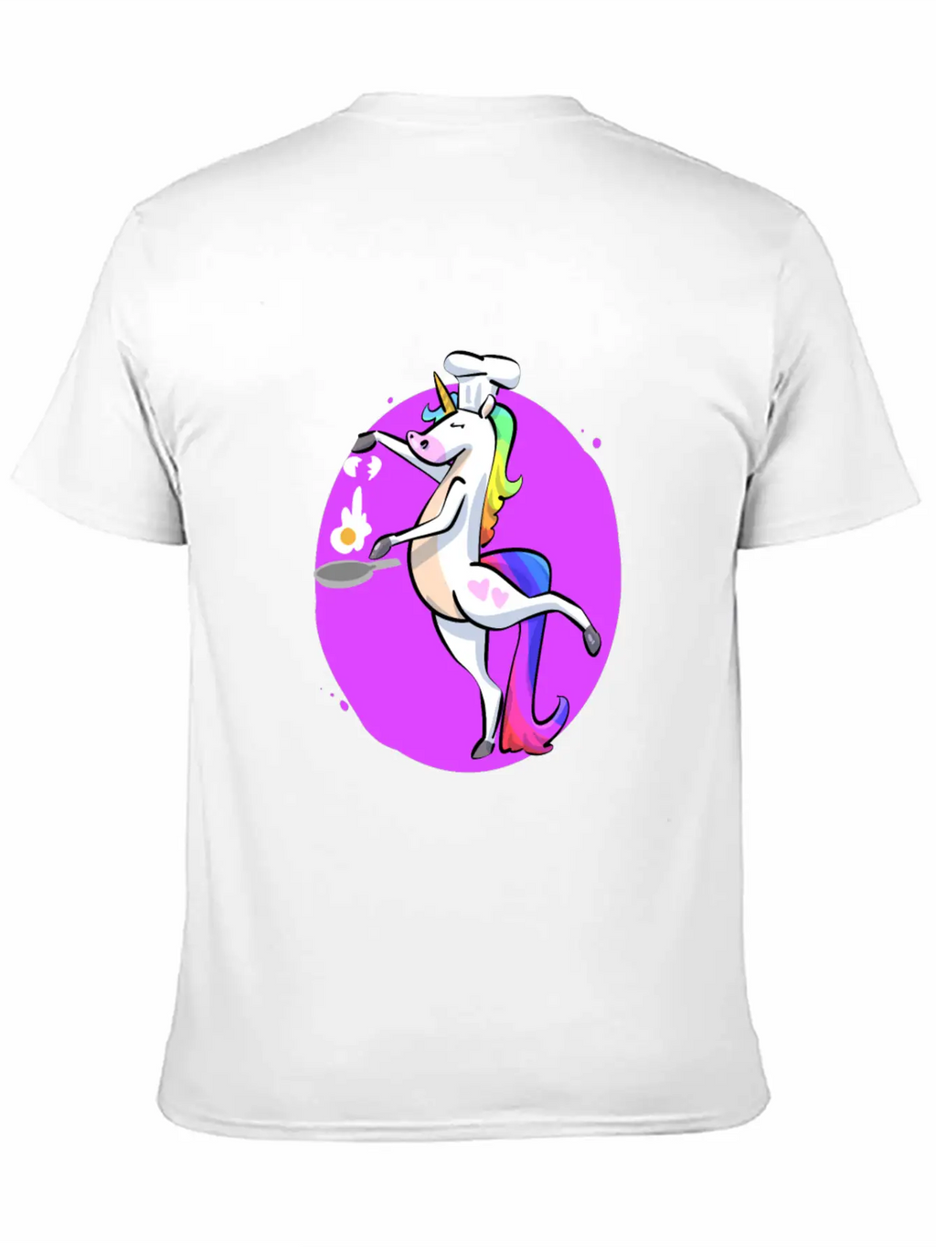 Unicorn Cooking Essential Cotton Tee For Daily Outfits – Unisex Style
