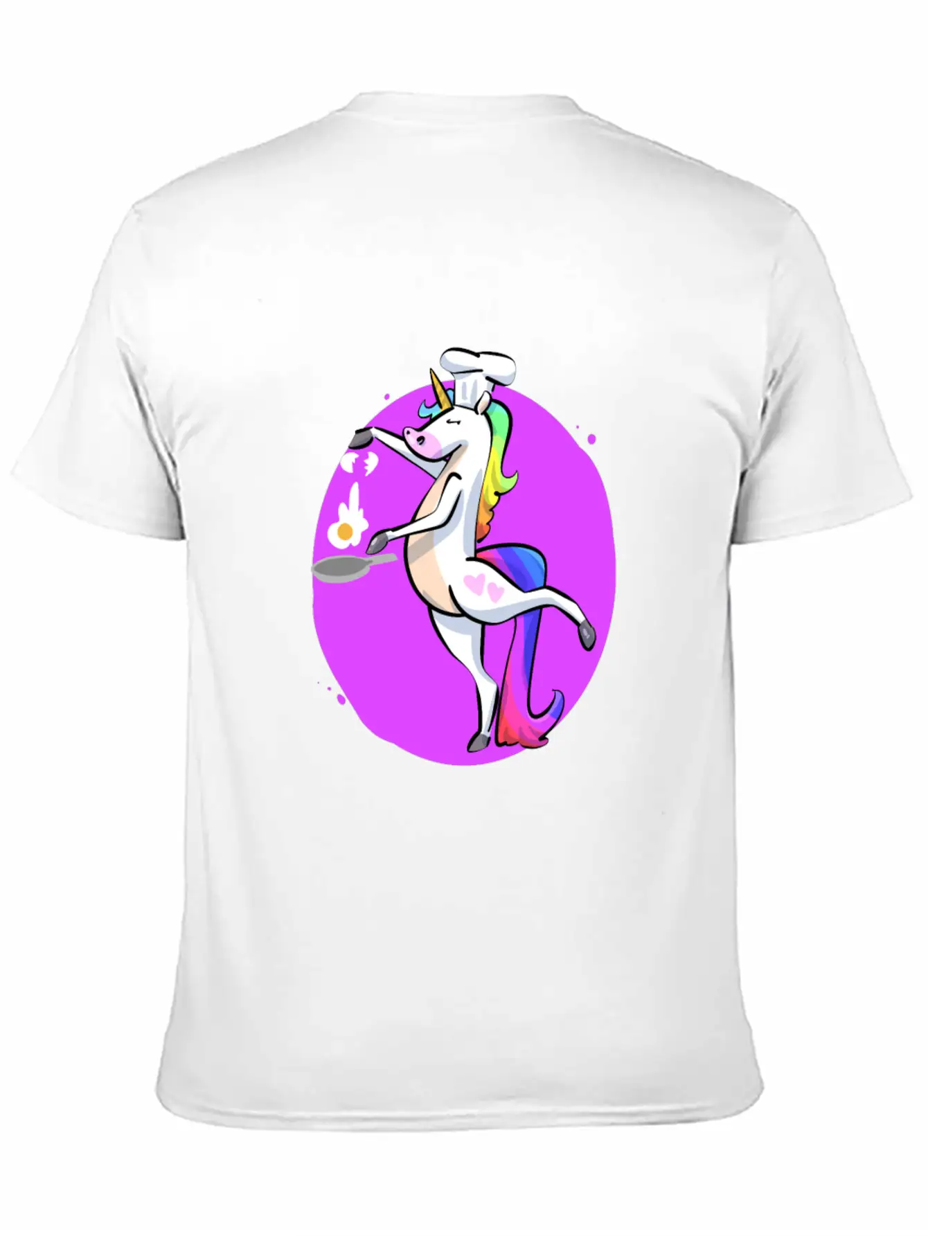 Unicorn Cooking Essential Cotton Tee For Daily Outfits – Unisex Style