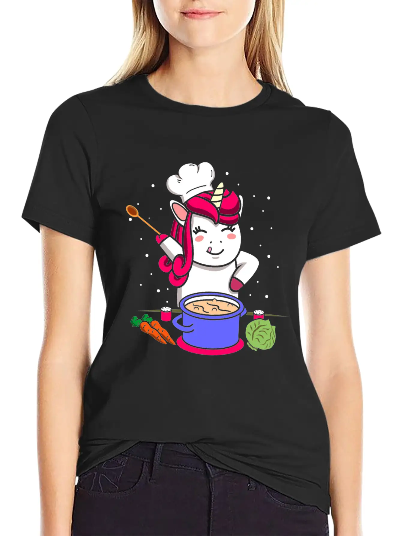 Unicorn Cooking Timeless Short Sleeve Tee – Comfy And Minimalist Design