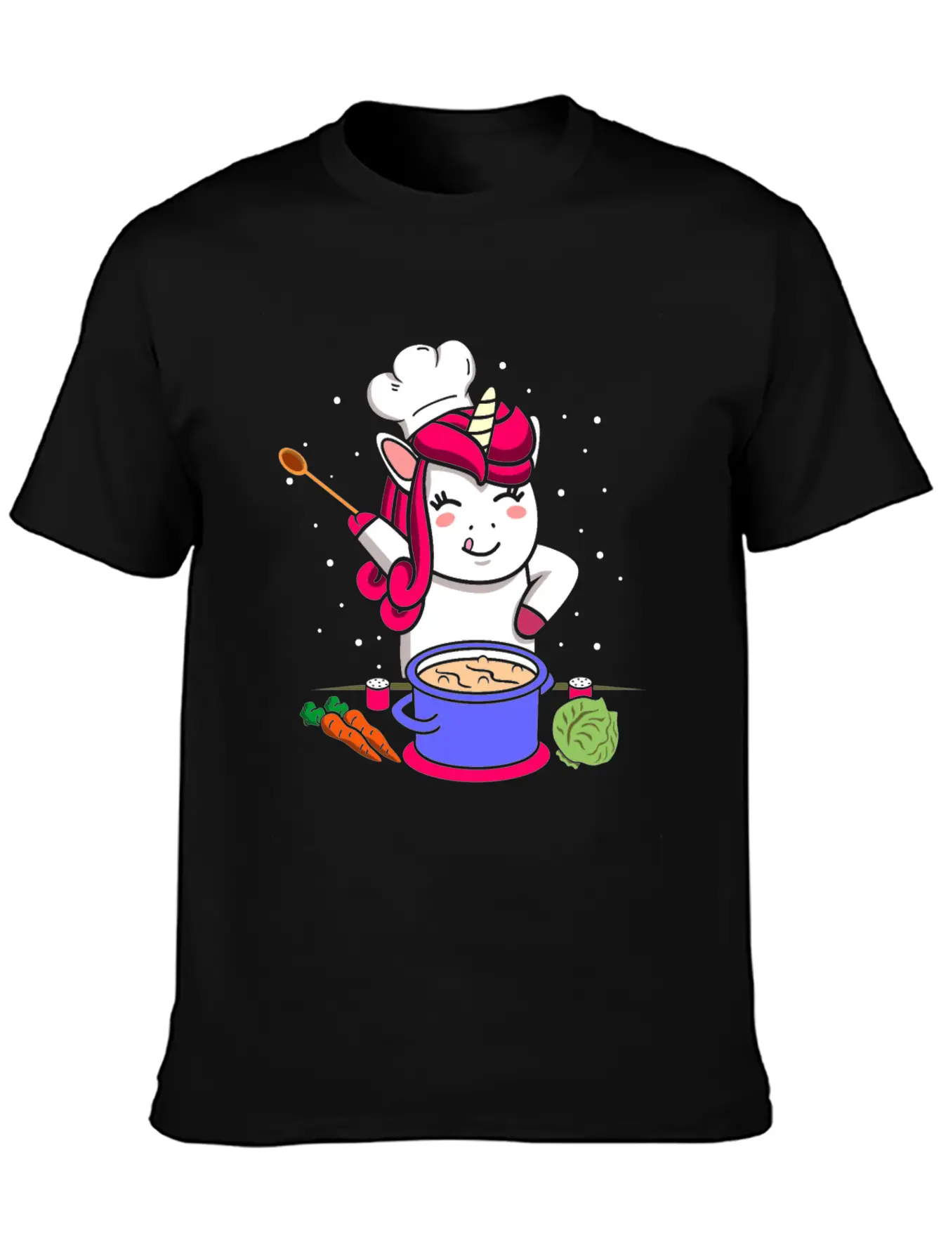 Unicorn Cooking Timeless Short Sleeve Tee – Comfy And Minimalist Design
