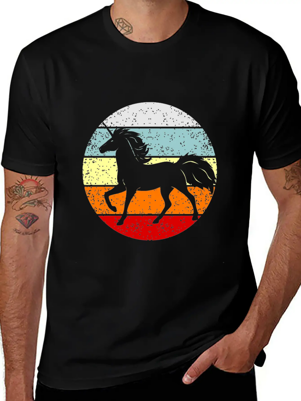 Unicorn Essential Cotton Tee For Daily Outfits – Unisex Style