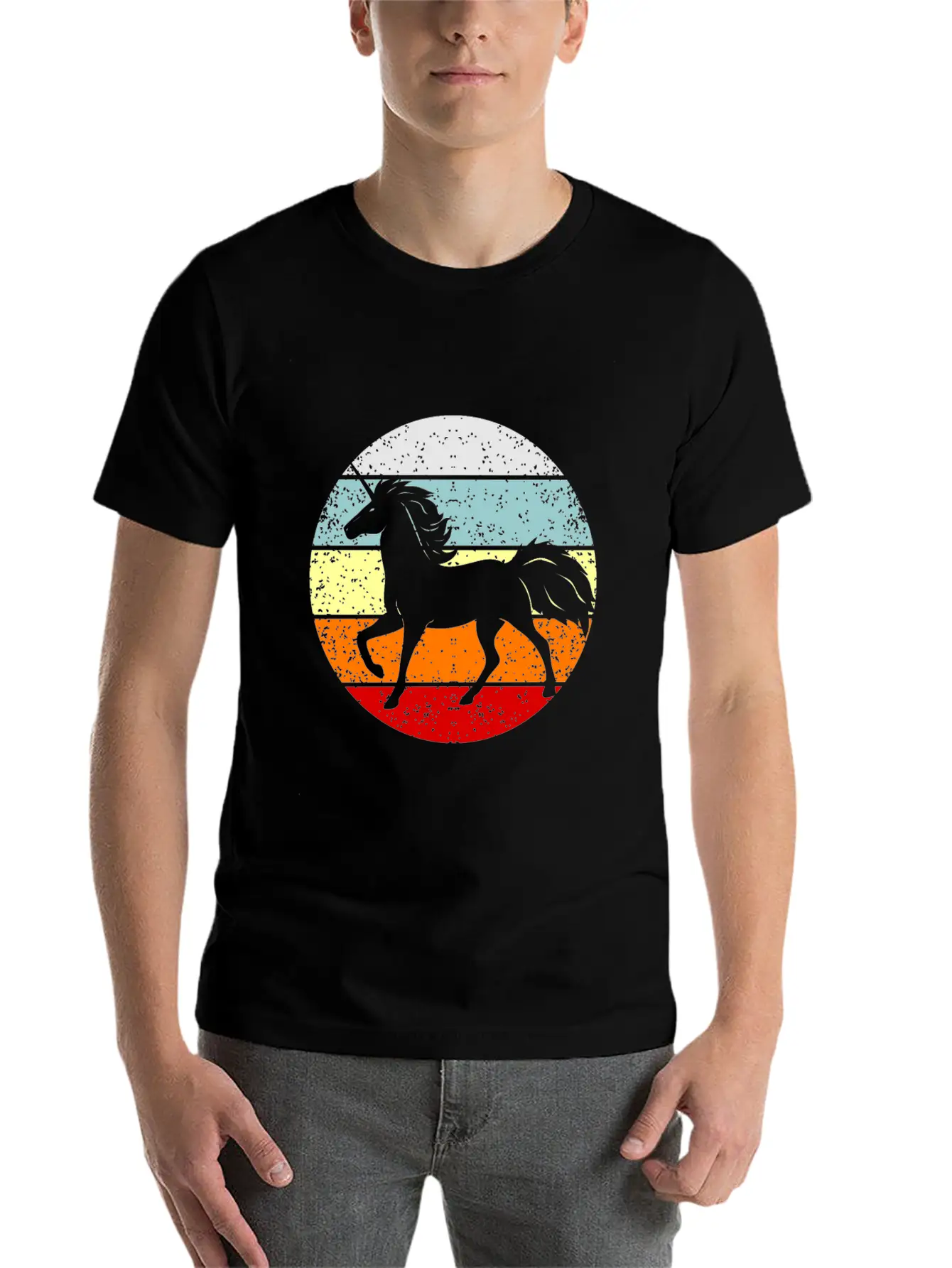 Unicorn Essential Cotton Tee For Daily Outfits – Unisex Style