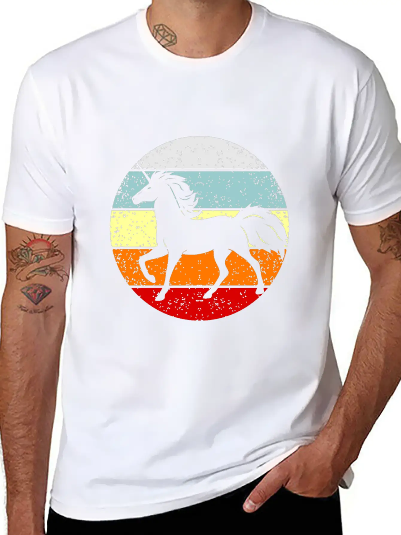Unicorn Essential Cotton Tee For Daily Outfits – Unisex Style