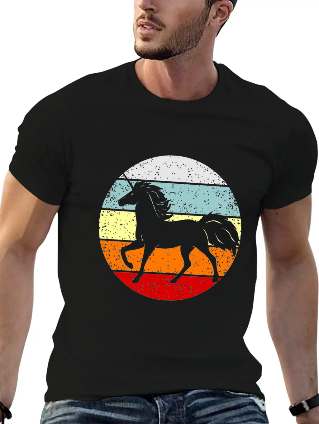 Unicorn Essential Cotton Tee For Daily Outfits – Unisex Style