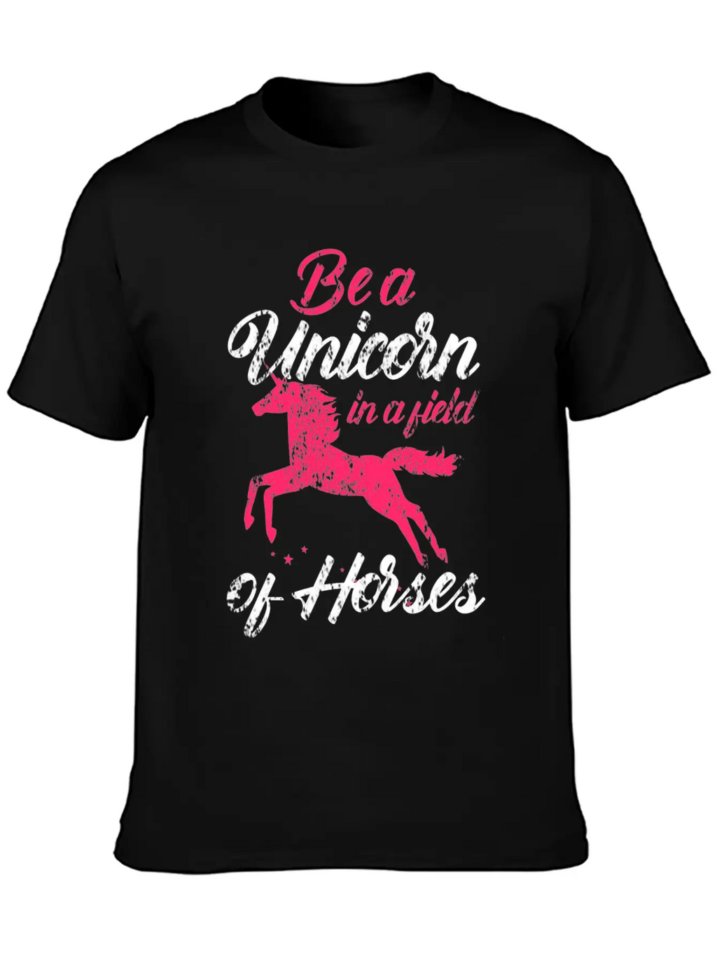 Unicorn Magic Rainbow Gift Relaxed Everyday Tee – Lightweight And Durable Cotton