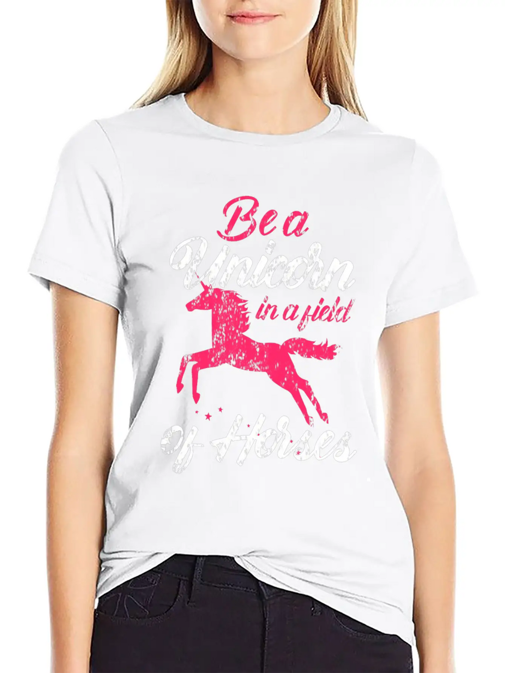 Unicorn Magic Rainbow Gift Relaxed Everyday Tee – Lightweight And Durable Cotton