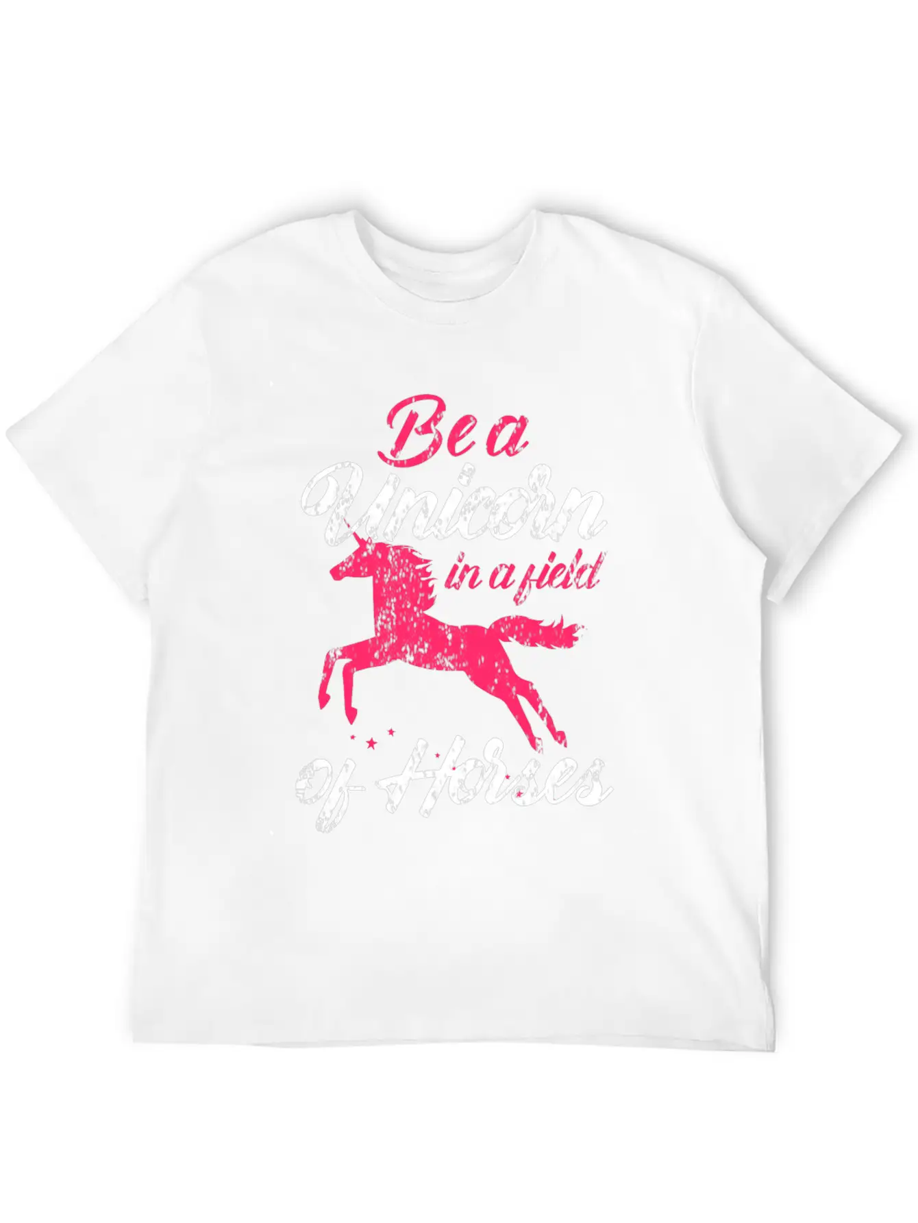 Unicorn Magic Rainbow Gift Relaxed Everyday Tee – Lightweight And Durable Cotton