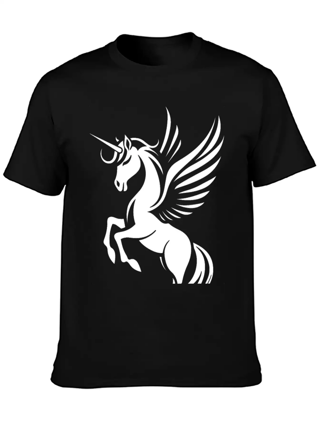 Unicorn Pegasus, Cute Unicorn Relaxed Everyday Tee – Lightweight And Durable Cotton